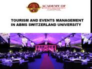 Tourism and Events Management IN ABMS SWITZERLAND UNIVERSITY