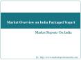Market Overview on India Packaged Yogurt PowerPoint PPT Presentation