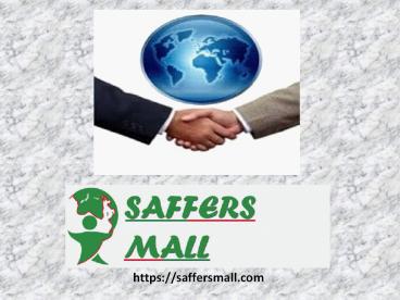 Saffersmall Online Internet Network Marketing Service