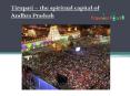 Tirupati – the spiritual capital of Andhra Pradesh PowerPoint PPT Presentation