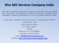 Hire SEO Services Company India PowerPoint PPT Presentation