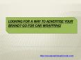 Looking for a way to advertise your brand? Go for Car Wrapping! PowerPoint PPT Presentation
