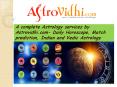 Daily Horoscope, Match prediction, Indian and Vedic Astrology PowerPoint PPT Presentation
