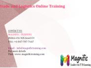 Microsoft Dynamics Ax TradeAnd Logistics Onlline Training in Australia