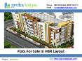 Flats For Sale in HBR Layout