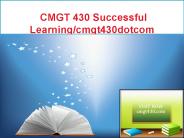 CMGT 430 Successful Learning/cmgt430dotcom