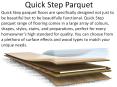 Quick Step Parquet Product & Designs PowerPoint PPT Presentation