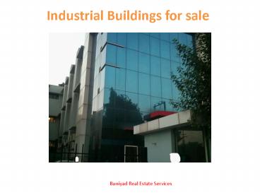 Industrial Buildings in Noida