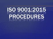 ISO 9001:2015 Procedures