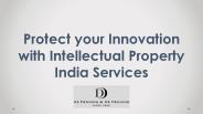Protect your Innovation with Intellectual Property India Services | Depenning