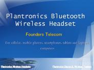 Plantronics Bluetooth Wireless Headset