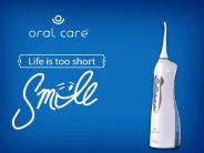 Oral care water flosser