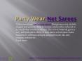 Party Wear Sarees PowerPoint PPT Presentation