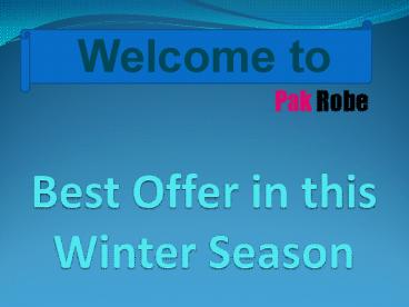 Buy Winter Dresses Online