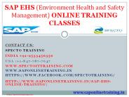 sap ehs online training in australia,usa