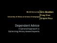 Dependent Advice A General Approach to Optimizing History-based Aspects PowerPoint PPT Presentation