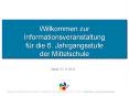 Willkommen zur Informationsveranstaltung f PowerPoint PPT Presentation