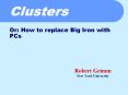 Clusters PowerPoint PPT Presentation
