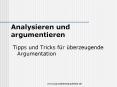Tipps und Tricks f PowerPoint PPT Presentation