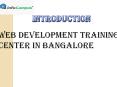 Web development course in Bangalore PowerPoint PPT Presentation