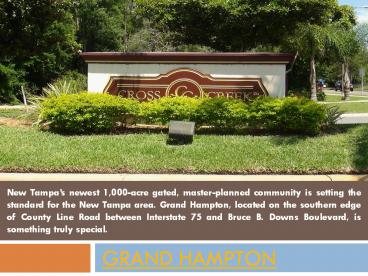 Grand Hampton Homes For Sale