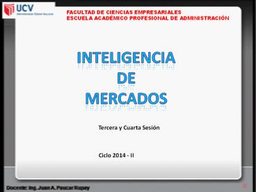 FACULTAD DE CIENCIAS EMPRESARIALES