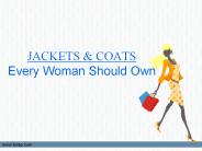 Every Woman Should Own LURAP JACKETS & COATS