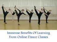 Immense Benefits Of Learning From Online Dance Classes
