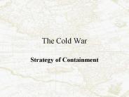 The Cold War