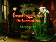 Renaissance and Reformation