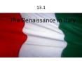 The Renaissance in Italy PowerPoint PPT Presentation