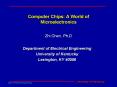 Computer Chips: A World of Microelectronics PowerPoint PPT Presentation