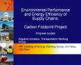 Environmental Performance and Energy Efficiency of Supply Chains: PowerPoint PPT Presentation