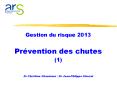 Gestion du risque 2013 PowerPoint PPT Presentation