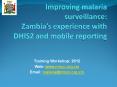 Improving malaria surveillance: Zambia PowerPoint PPT Presentation