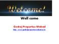 Godrej Properties Wakad PowerPoint PPT Presentation