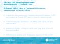 ILM Level 5.02: Managing Improvement Rutland Building, 17th February 2014 Dr Graham Walton, Head of Planning and Resources, Loughborough University Library PowerPoint PPT Presentation