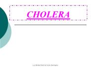 CHOLERA