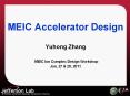 MEIC Accelerator Design PowerPoint PPT Presentation