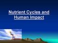 Nutrient%20Cycles%20and%20Human%20Impact PowerPoint PPT Presentation