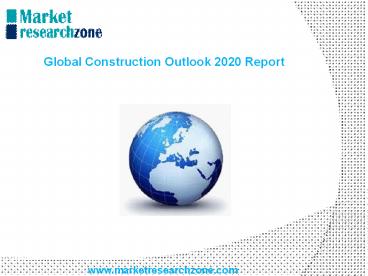 Global Construction Outlook 2020 Report