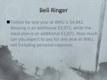 Bell Ringer