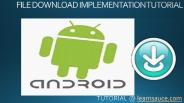 File Download implementation Tutorial