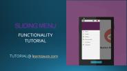 Sliding Menu Tutorial