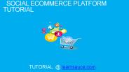 Social ecommerce platform