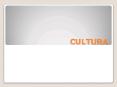CULTURA PowerPoint PPT Presentation