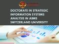 Doctorate in strategic information systems analysis in abms switzerland university PowerPoint PPT Presentation