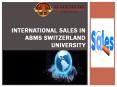 International sales in abms switzerland university PowerPoint PPT Presentation