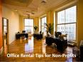 Office Rental Tips for Non-Profits PowerPoint PPT Presentation