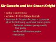 Sir Gawain and the Green Knight PowerPoint PPT Presentation